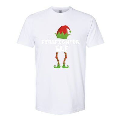 Firefighter Xmas Pajama Gift Softstyle CVC T-Shirt