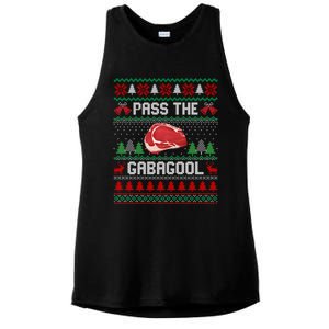 Funny Xmas Pass The Gabagool Tacky Ugly Christmas Great Gift Ladies PosiCharge Tri-Blend Wicking Tank