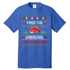 Funny Xmas Pass The Gabagool Tacky Ugly Christmas Great Gift Tall T-Shirt