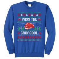 Funny Xmas Pass The Gabagool Tacky Ugly Christmas Great Gift Tall Sweatshirt