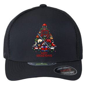 Funny Xmas Sports Gift Flexfit Unipanel Trucker Cap