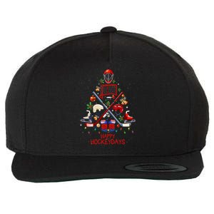 Funny Xmas Sports Gift Wool Snapback Cap