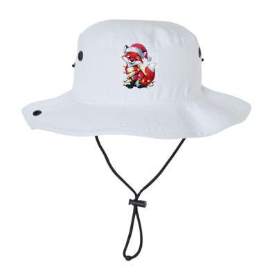 Fox Xmas Style Ugly Santa Fox Christmas Legacy Cool Fit Booney Bucket Hat