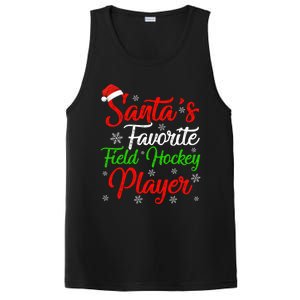 Funny Xmas Santas Favorite Field Hockey Player Christmas Funny Gift PosiCharge Competitor Tank