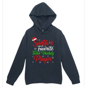 Funny Xmas Santas Favorite Field Hockey Player Christmas Funny Gift Urban Pullover Hoodie