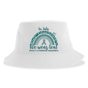 Fragile X Syndrome Awareness In July We Wear Teal Sustainable Bucket Hat