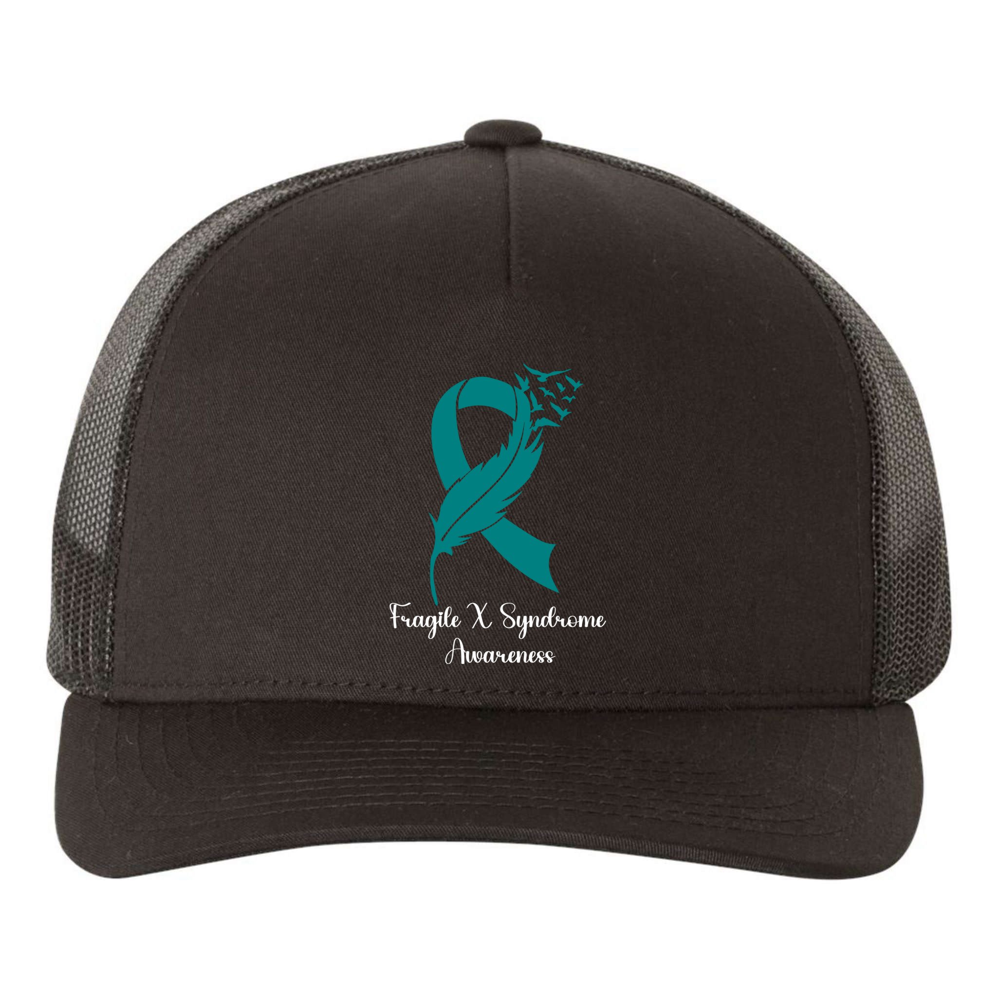 Fragile X Syndrome Awareness Family Wear Matching Support Gift Yupoong Adult 5-Panel Trucker Hat