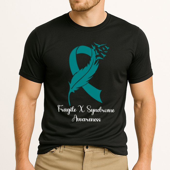 Fragile X Syndrome Awareness Family Wear Matching Support Gift Cooling Performance Crew T-Shirt