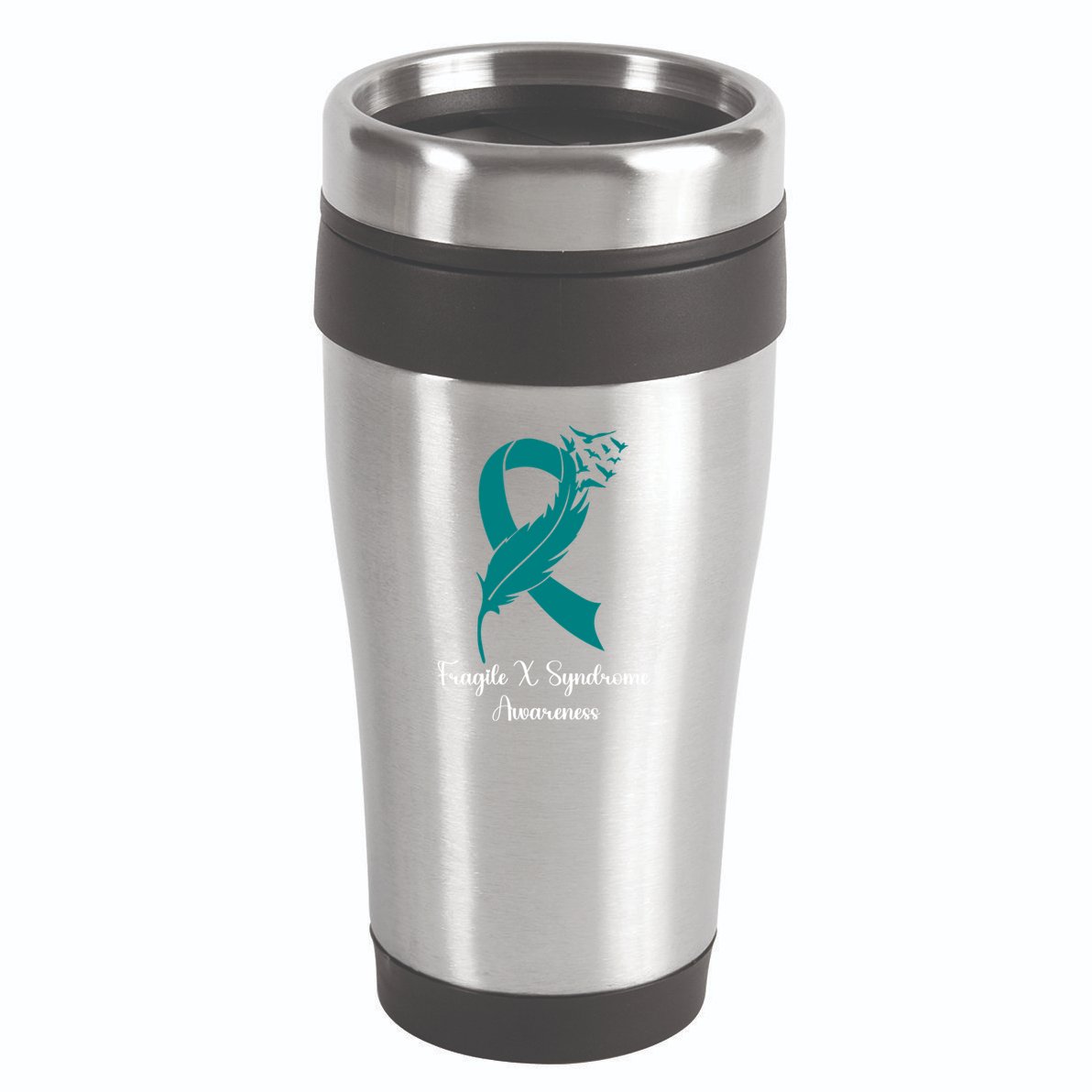 Fragile X Syndrome Awareness Family Wear Matching Support Gift 16oz Travel Tumbler