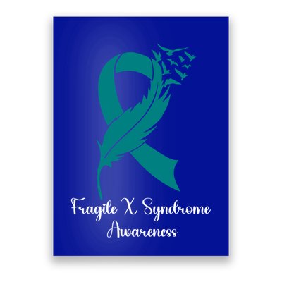 Fragile X Syndrome Awareness Family Wear Matching Support Gift Poster