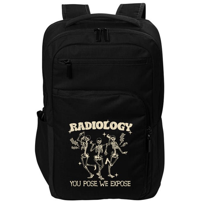 Funny Xray Tech Radiology Technologist Halloween Impact Tech Backpack