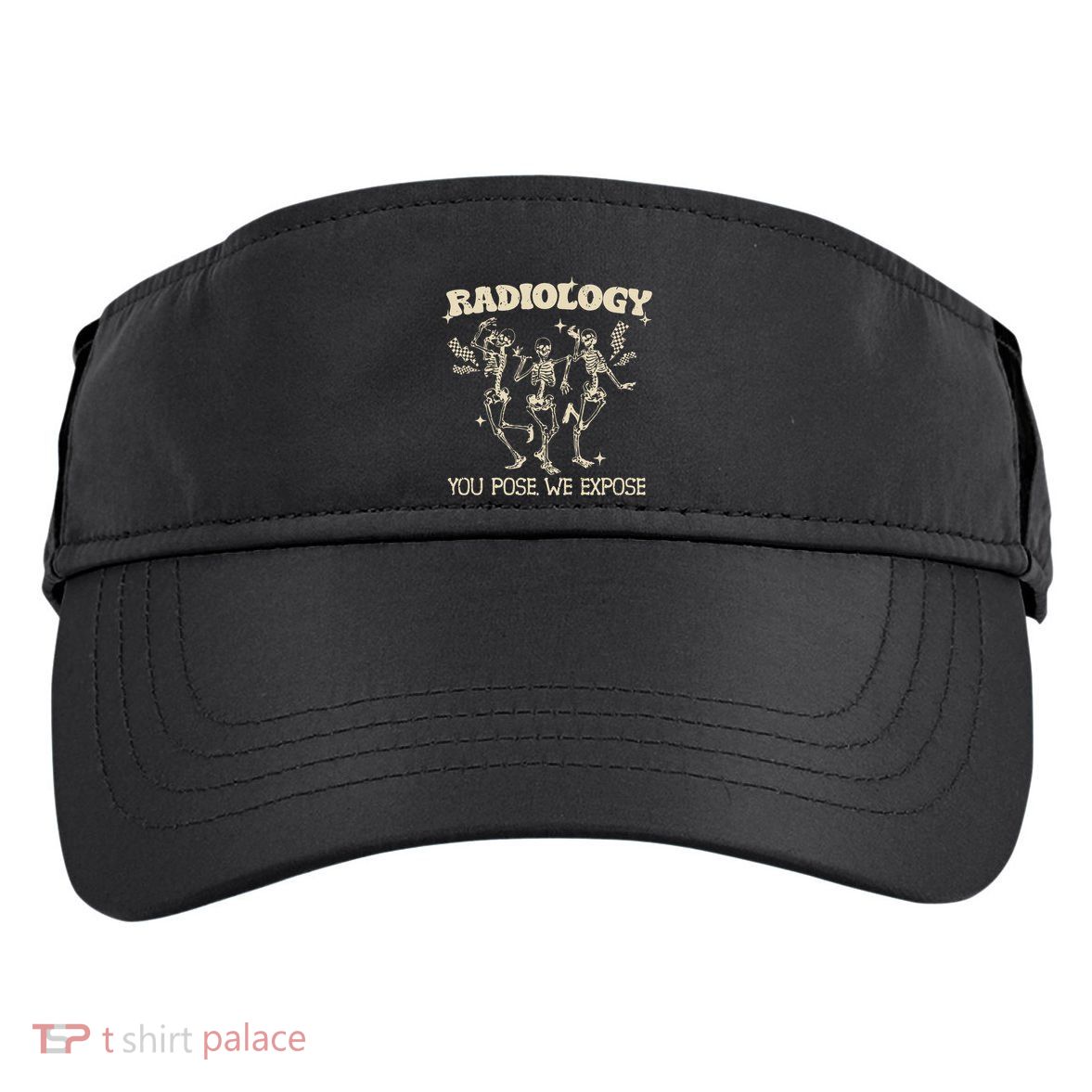 Funny Xray Tech Radiology Technologist Halloween Adult Drive Performance Visor