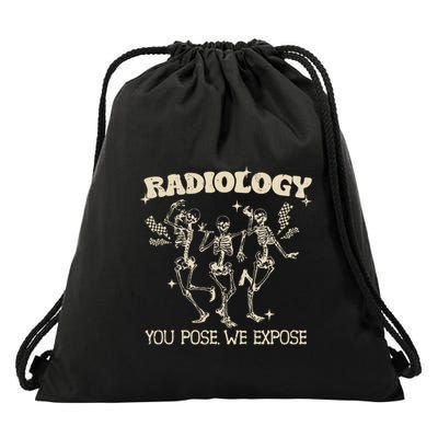 Funny Xray Tech Radiology Technologist Halloween Drawstring Bag