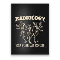 Funny Xray Tech Radiology Technologist Halloween Poster