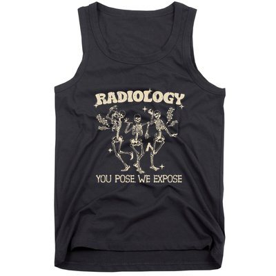 Funny Xray Tech Radiology Technologist Halloween Tank Top