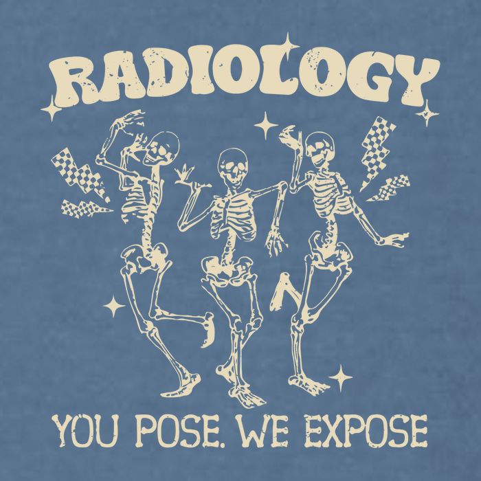 Funny Xray Tech Radiology Technologist Halloween Garment-Dyed Sweatshirt