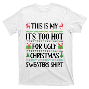 Funny Xmas Too Hot Ugly Christmas Family T-Shirt