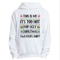 Funny Xmas Too Hot Ugly Christmas Family Urban Pullover Hoodie