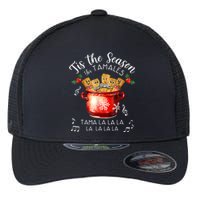 Funny Xmas Tis The Season For Tamales Christmas Mexican Food Flexfit Unipanel Trucker Cap