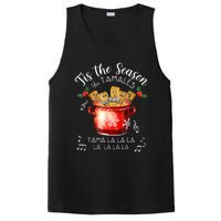 Funny Xmas Tis The Season For Tamales Christmas Mexican Food PosiCharge Competitor Tank