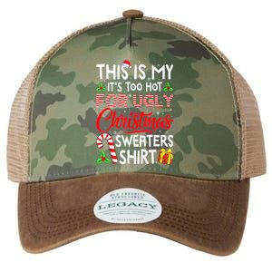 Funny Xmas This Is My Its Too Hot For Ugly Christmas Sweaters Gift Legacy Tie Dye Trucker Hat