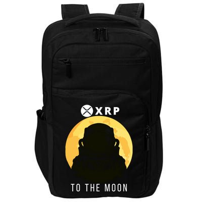 Funny XRP To The Moon Cryptocurrency Ripple Gift XRP Blockchain Crypto Trader Impact Tech Backpack