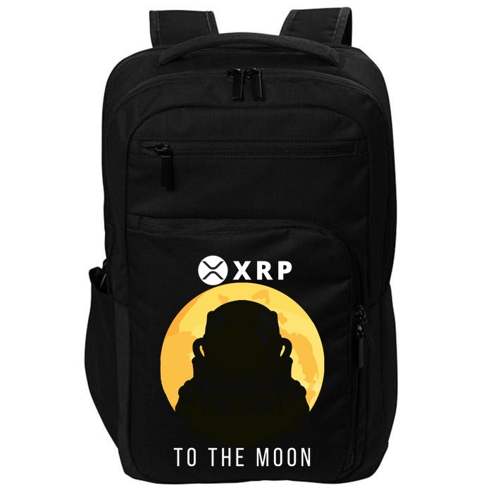 Funny XRP To The Moon Cryptocurrency Ripple Gift XRP Blockchain Crypto Trader Impact Tech Backpack
