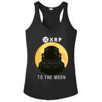 Funny XRP To The Moon Cryptocurrency Ripple Gift XRP Blockchain Crypto Trader Ladies PosiCharge Competitor Racerback Tank