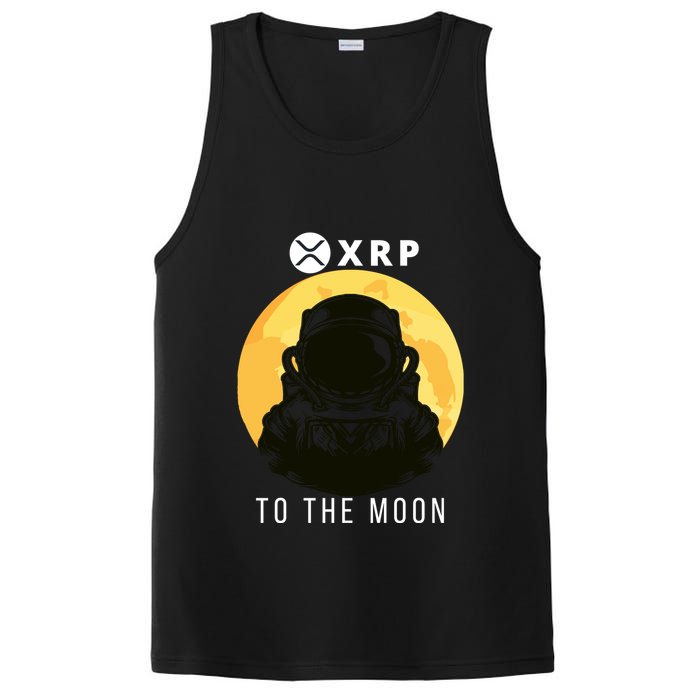 Funny XRP To The Moon Cryptocurrency Ripple Gift XRP Blockchain Crypto Trader PosiCharge Competitor Tank