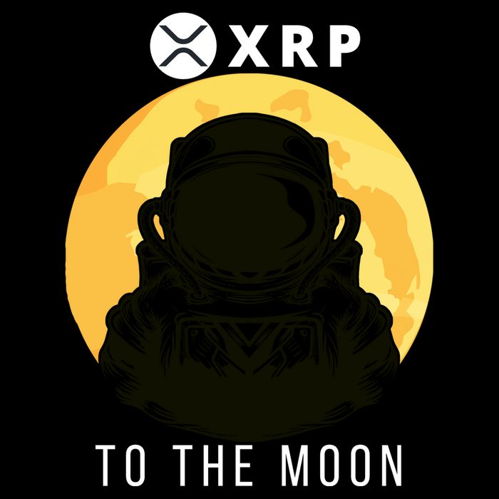 Funny XRP To The Moon Cryptocurrency Ripple Gift XRP Blockchain Crypto Trader Wool Snapback Cap