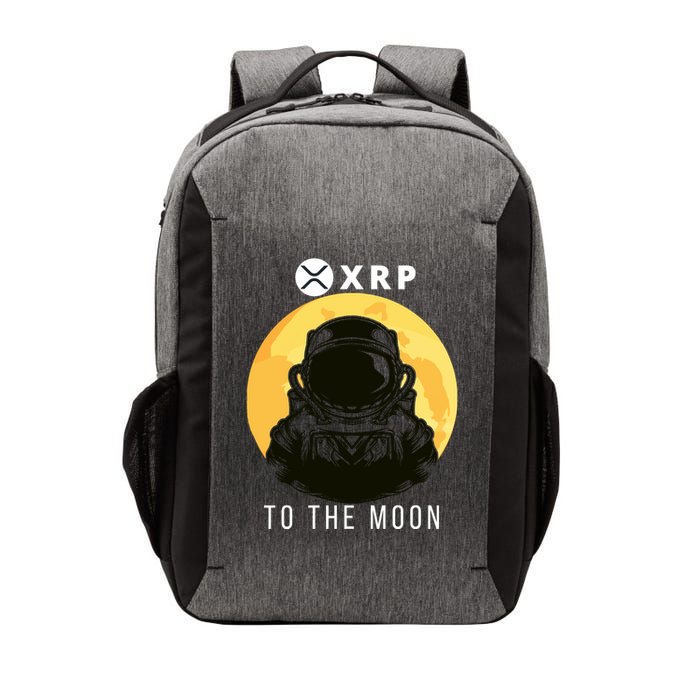 Funny XRP To The Moon Cryptocurrency Ripple Gift XRP Blockchain Crypto Trader Vector Backpack