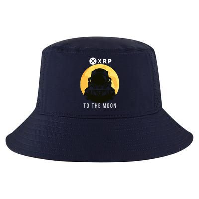 Funny XRP To The Moon Cryptocurrency Ripple Gift XRP Blockchain Crypto Trader Cool Comfort Performance Bucket Hat