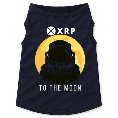 Funny XRP To The Moon Cryptocurrency Ripple Gift XRP Blockchain Crypto Trader Doggie Tank