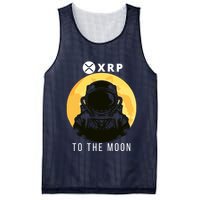 Funny XRP To The Moon Cryptocurrency Ripple Gift XRP Blockchain Crypto Trader Mesh Reversible Basketball Jersey Tank
