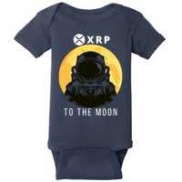 Funny XRP To The Moon Cryptocurrency Ripple Gift XRP Blockchain Crypto Trader Baby Bodysuit