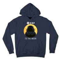 Funny XRP To The Moon Cryptocurrency Ripple Gift XRP Blockchain Crypto Trader Tall Hoodie