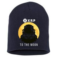 Funny XRP To The Moon Cryptocurrency Ripple Gift XRP Blockchain Crypto Trader Short Acrylic Beanie