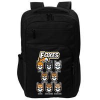 Foxes Of The World Fox Types Impact Tech Backpack