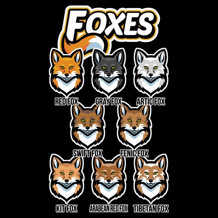 Foxes Of The World Fox Types Impact Tech Backpack
