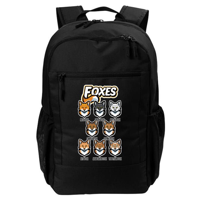 Foxes Of The World Fox Types Backpack