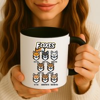 Foxes Of The World Fox Types Mug