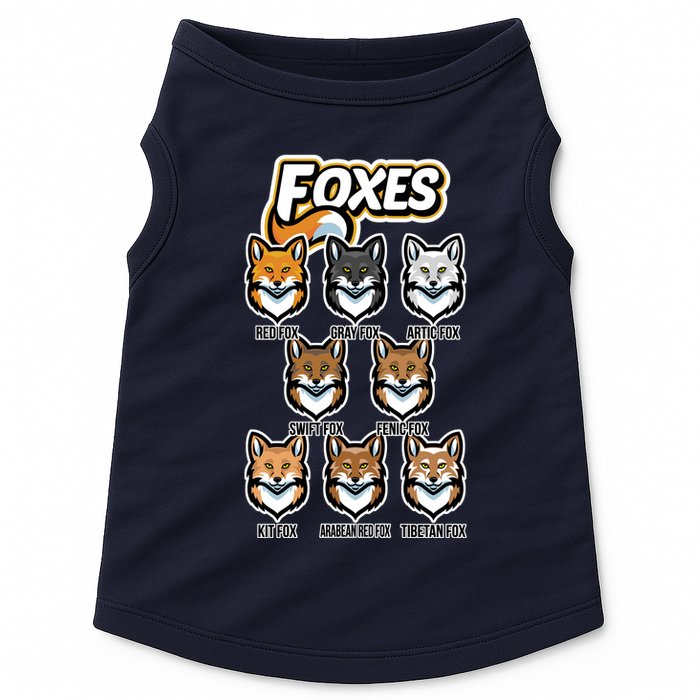 Foxes Of The World Fox Types Doggie Tank
