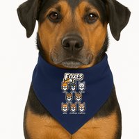 Foxes Of The World Fox Types USA-Made Doggie Bandana