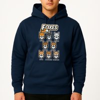 Foxes Of The World Fox Types Hoodie