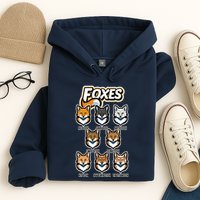 Foxes Of The World Fox Types Hoodie