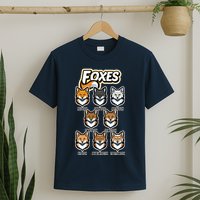 Foxes Of The World Fox Types T-Shirt