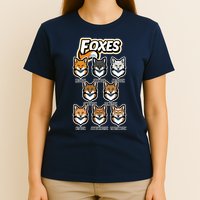 Foxes Of The World Fox Types T-Shirt