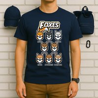 Foxes Of The World Fox Types T-Shirt