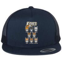 Foxes Of The World Fox Types Flatbill Hat