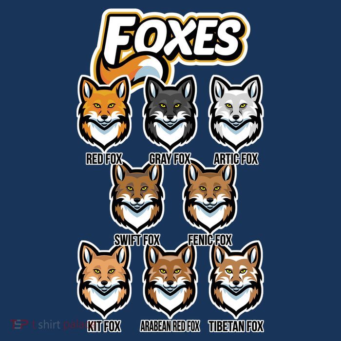 Foxes Of The World Fox Types Flatbill Hat